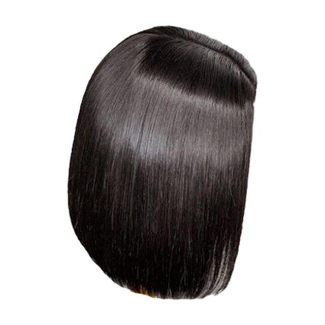Peluca Bob Peluca Corta Bob Recta, Suave, Transpirable, Peluca de Pelo Corto fácil de Usar, Peluca de Pelo Recto Bob Corto para Mujer