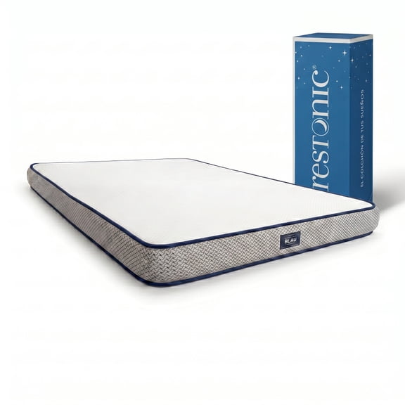 Colchón en Caja Restonic Matrimonial  Memory Foam con Cooling Gel Alta Densidad