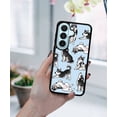 thumbnail image 5 of WIRESTER Shockproof Soft Rubber Cover Case for Samsung Galaxy S26+ / S26 Plus 6.7" 2026, Siberian Husky Funny Playful Postures On Light Blue Background, 5 of 5