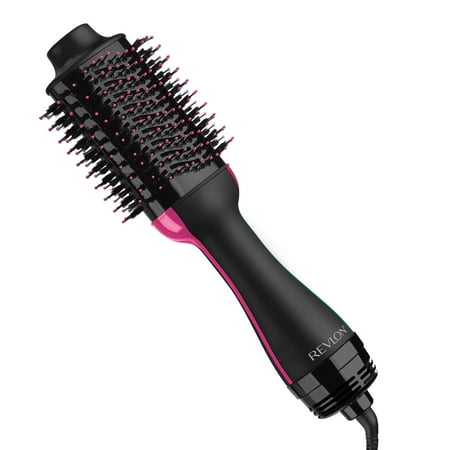 Revlon One-Step Hair Dryer & Volumizer Hot Air Brush, Black, (Best Hair Dryer For Volume)
