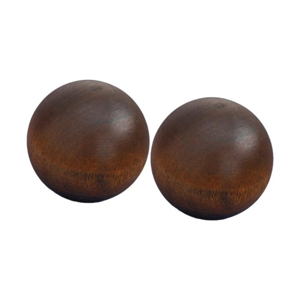 2 tapones de repuesto para botellas de perfume reutilizables, redondos y con tapa retorcida. Café de madera