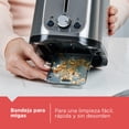 thumbnail image 4 of Black+Decker Tostadora de Pan 2 Rebanadas con 7 Niveles Ajustables TR1227-0SDLA, 4 of 8