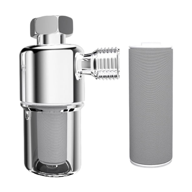 Prefiltro purificador de agua para baño, antical, para debajo del fregadero, cartucho de filtro de agua para limpieza de baños domésticos. Cobre