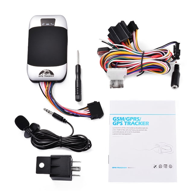 Riwcyla Car Locator GPS Real Time Tracking Device ,Theft Alerts GPS/GSM/GPRS/SMS Tracking Support Remote Power Fuel Cut,off Multiple Alarm Function for Car Truck Motorcycle Marine Boat