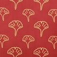 thumbnail image 2 of 18" x 18" Simply Daisy Cottage Ginko Polyester Accent Pillow, Berry Red Qty 1, 2 of 4