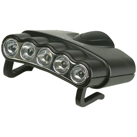 Cyclops CYC-HC5-W Orion 5 Hat Clip Light With 5 Clear LED (Best Way To Clean Throttle Body)