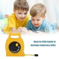 thumbnail image 4 of Kids' Educational Measuring Tool - Chunky Colorful Plastic Tape Measure for Height Comparison & Everyday Object Measurement, Safe for Children Ages 3+, Includes 1 Tape Measure (Package Size:, 4 of 6