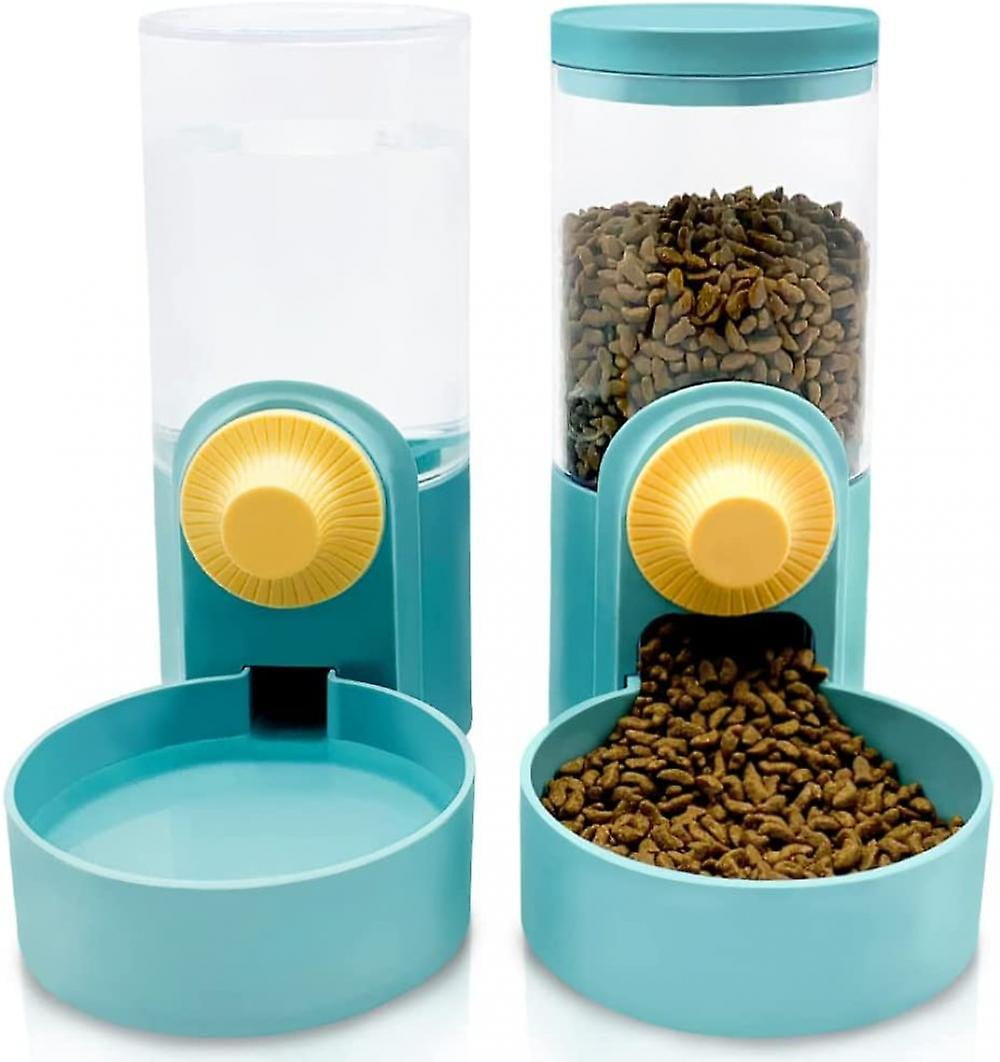 Dotpet Hanging Automatic Food Water Dispenser, Water Food Bowl For Cage