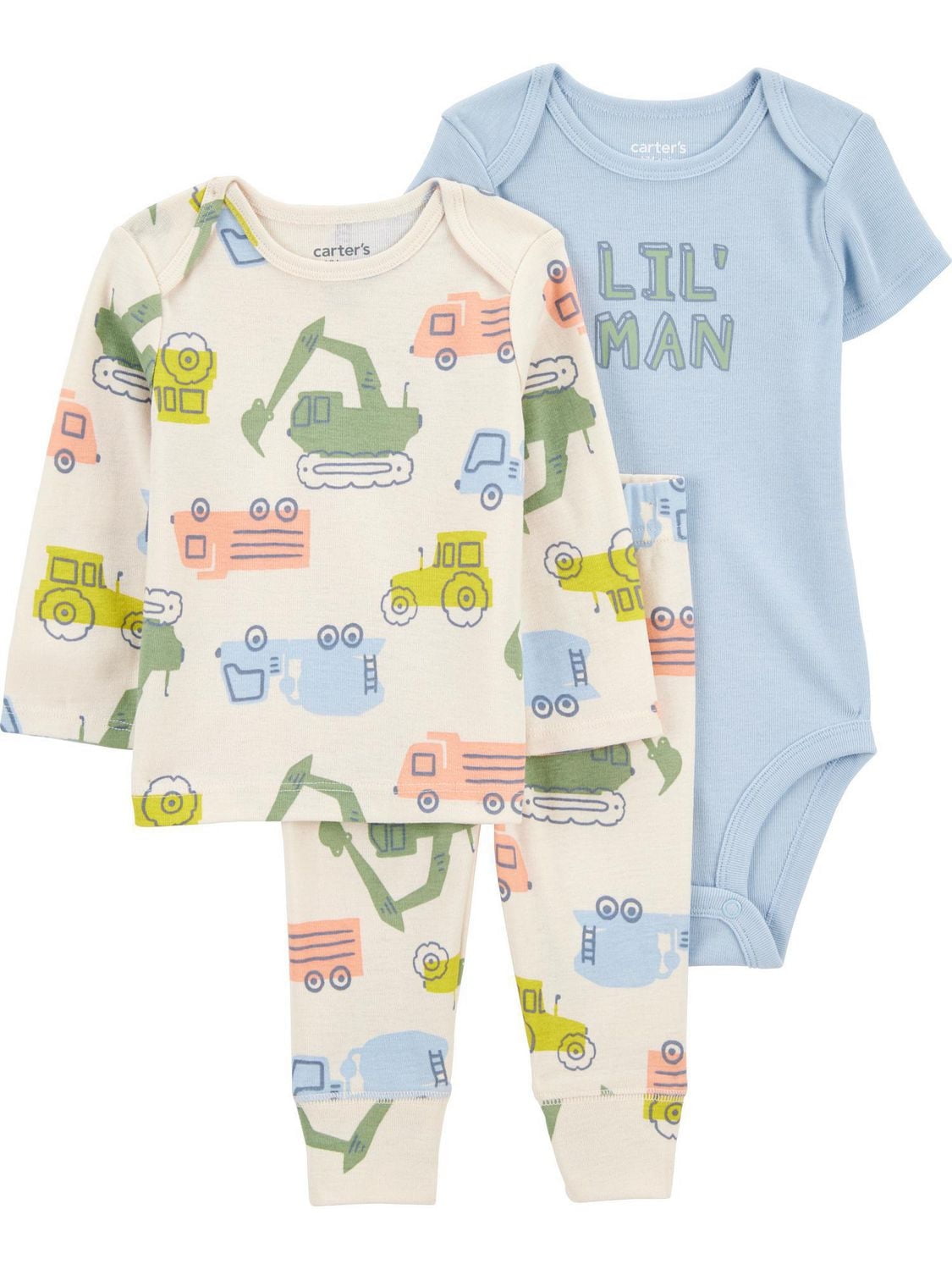Carter's Child of Mine Baby Boys' 3 Piece Set - Multi Construction