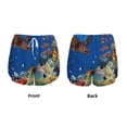 thumbnail image 5 of Haiem Colorful Coral Reef Women's 2 in 1 Running Shorts - Lightweight Athletic Workout Gym Yoga Breathable Sports Shorts Liner with Phone Pockets-XX-Large, 5 of 9