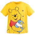 thumbnail image 3 of Disney Winnie the Pooh Little Boys T-Shirt and Shorts Outfit Set Infant to Little Kid, 3 of 5