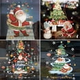 thumbnail image 2 of Pegatinas de Feliz Navidad para ventana, Papá Noel, muñeco de nieve, árbol de Navidad, decoraciones navideñas para el hogar, Feliz Año Nuevo 2024, 2 of 4
