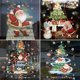 thumbnail image 2 of Pegatinas de Feliz Navidad para ventana, Papá Noel, muñeco de nieve, árbol de Navidad, decoraciones navideñas para el hogar, Feliz Año Nuevo 2024, 2 of 4