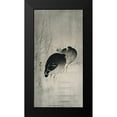 thumbnail image 2 of Koson, Ohara 14x24 Black Modern Framed Museum Art Print Titled - Moorhills between reeds, 2 of 5
