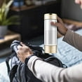 thumbnail image 2 of LILELIS Hydrogen Rich Water Cup Water Vegetarian Water Cup High Concentration Negative Ion Electrolysis Portable Health Cup Gold One Size, 2 of 8