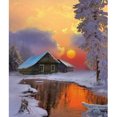 thumbnail image 1 of Pintura de diamante (DE2261) 5D DIY Escena de nieve Mosaico cuadrado Invierno (WY110) 40x50cm FLhrweasw Nuevo, 1 of 1