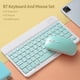 thumbnail image 2 of SK-030 Juego de teclado y mouse BT de 10 pulgadas Mini de 78 teclas, 2 of 8