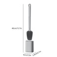 thumbnail image 3 of Toilet Brush Detachable Long Handle With Base Soft Rubber No Dead Corners Toilet Cleaning Brush Tool, 3 of 6