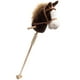 thumbnail image 3 of Caballo de peluche HollyHome Outdoor con ruedas de madera de 36 cm, 3 of 9