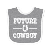 Inktastic Future Cowboy Boys Rodeo Boys Baby Bib