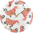 thumbnail image 5 of Dreamtimes Abstract Watercolor Fox Wall Clock, 10 Inch Silent Non Ticking Round Clock Oil Painting Clock Easy to Read Clock for Living Room Bedroom Bathroom Home Decor, 5 of 7
