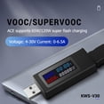 thumbnail image 1 of KWS-V30 6 en 1 USB Tester 4-30V Voltímetro digital Detector de capacidad de sincronización de potencia, 1 of 6