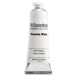 Williamsburg Handmade Safflower Oil Color - Porcelain White, 37 ml