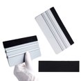 thumbnail image 4 of Escurridor de borde de fieltro, espátula raspadora de vinilo para coche, herramienta de envoltura de vinilo, escurridor de película sin arañazos, papel tapiz, herramientas de teñir ventanas más suave, 4 of 5