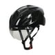 thumbnail image 3 of Casco de bicicleta Accesorios de sombrero de bicicleta Correa ajustable con visor Casco de bicicleta para bicicletas de montaña Actividades al aire Negro, 3 of 9