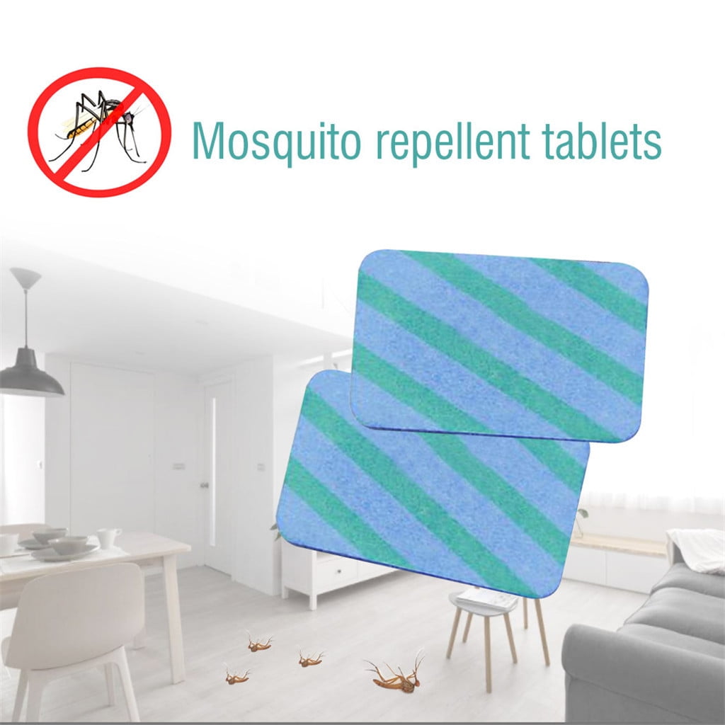 50 Pcs Mosquito Insect Repellent Tablets Replacement Plug in Adaptor Mats 