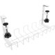 thumbnail image 1 of Under Desk Organiser Cable Management Rack Wire Management Home Use Simple Design Iron 14.2×4.5×1.7in Avoid Short Circuit 1Pack, 1 of 5
