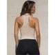 thumbnail image 2 of Womens Tank Tops Summer Racerback Workout Tops Gym Yoga V Neck Ribbed Basic Tops Crop Going Out Top (XL) apricot, 2 of 4
