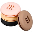 thumbnail image 1 of 4 soportes para esponjas de maquillaje, estuche de silicona para borlas de polvo, organizadores de esponjas de maquillaje, 1 of 7