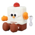 thumbnail image 1 of Luz nocturna de Chocolate para niños, lámpara LED nocturna de silicona con temporizador de 30 minutos, luz nocturna recargable para niños, función de soporte para teléfono, 1 of 5
