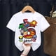 thumbnail image 3 of Camiseta de Spiderman de Marvel para cumpleaños de niño de 2, 3, 4, 5, 6, 7 y 8 años, camiseta personalizada con nombre para niña, ropa para fiesta de cumpleaños de superhéroe, 3 of 5