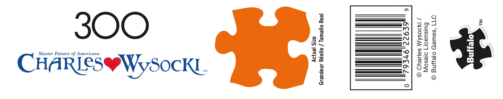 Buffalo Games Hi Neighbor 300-Piece Interlocking Jigsaw Puzzle for Adults Ages 14-99 Years