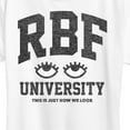thumbnail image 3 of Instant Message - RBF University - Women's Short Sleeve Graphic T-Shirt, 3 of 6