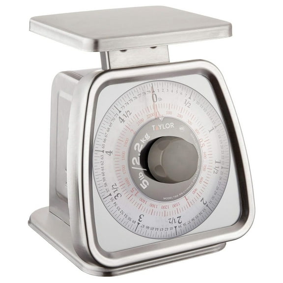 CintBllTer Precision Products Stainless Steel Analog Portion Control Scale (5-Pound)