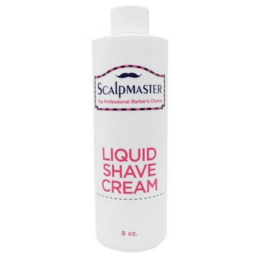 Scalp Master Liquid Shave Cream 8oz