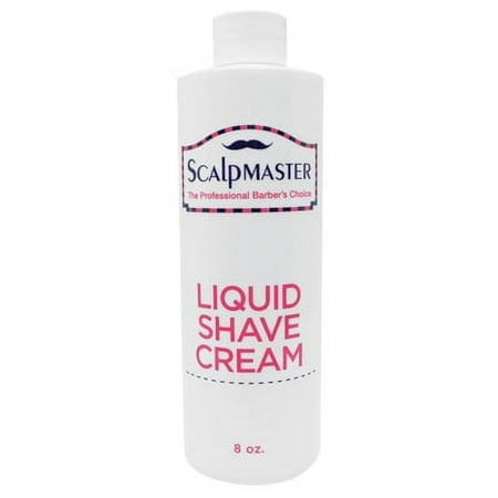 Scalp Master Liquid Shave Cream 8oz