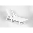thumbnail image 2 of White HDPE Chair - 5-Level Adjustment - Beach Use - Find Your Perfect Angle, 2 of 7