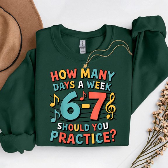 6 7 Meme Six Seven For Music Teacher – T-Shirt, Hoodie & Sweatshirt – Music Humor – Teachers & Students