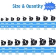 thumbnail image 5 of 130 Abrazaderas Manguera Banda Resorte 6-25 mm con Kit Surtido Alicates para Giratorias, Abrazadera Tensión Constante Línea Combustible, 5 of 5