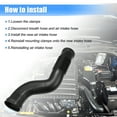 thumbnail image 7 of Unique Bargains Car Air Intake Hose Tube for Mercedes-Benz GL450 GL550 2008-2012 No.A1645051461/A1645051361 Plastic, 7 of 7