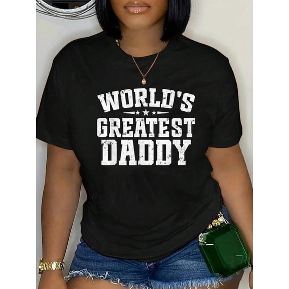 World's Greatest Daddy Vintage Father's Day Dad Grandpa T-Shirt