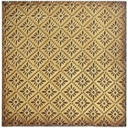 Bottle Cap 159640 Salvaged Tin Ceiling Tile 12 x 12 in. - Gold Rosette
