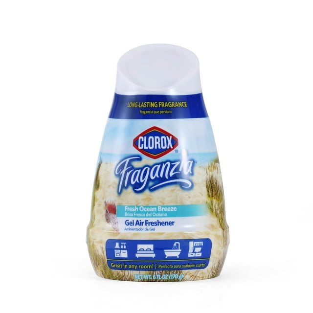 Ambientador en gel Clorox Fraganzia Ocean Breeze 170g