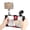 Red, variant on QKOO 2 in 1 Live Broadcast Smartphone Video Rig + Microphone Kits for iPhone, Galaxy, Huawei, LG,