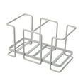 thumbnail image 3 of Paokuoon Paper Cup Storage Rack Modern Cup Holder Single Double Slot Solid Metal Heavy Duty Countertop Cup Storage Rack Organizer for Home, 3 of 7