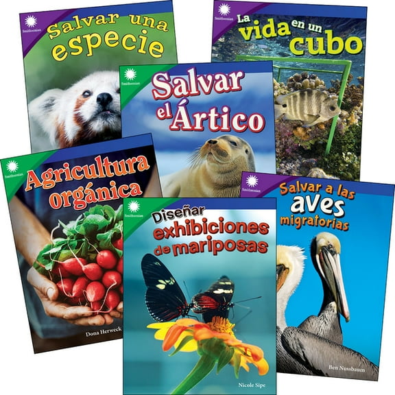 Smithsonian: Informational Text: Smithsonian Informational Text: Animals & Ecosystems Spanish Grades 4-5: 6-Book Set (Other)